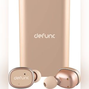 Defunc truly wireless earbuds with power bank - rose gold